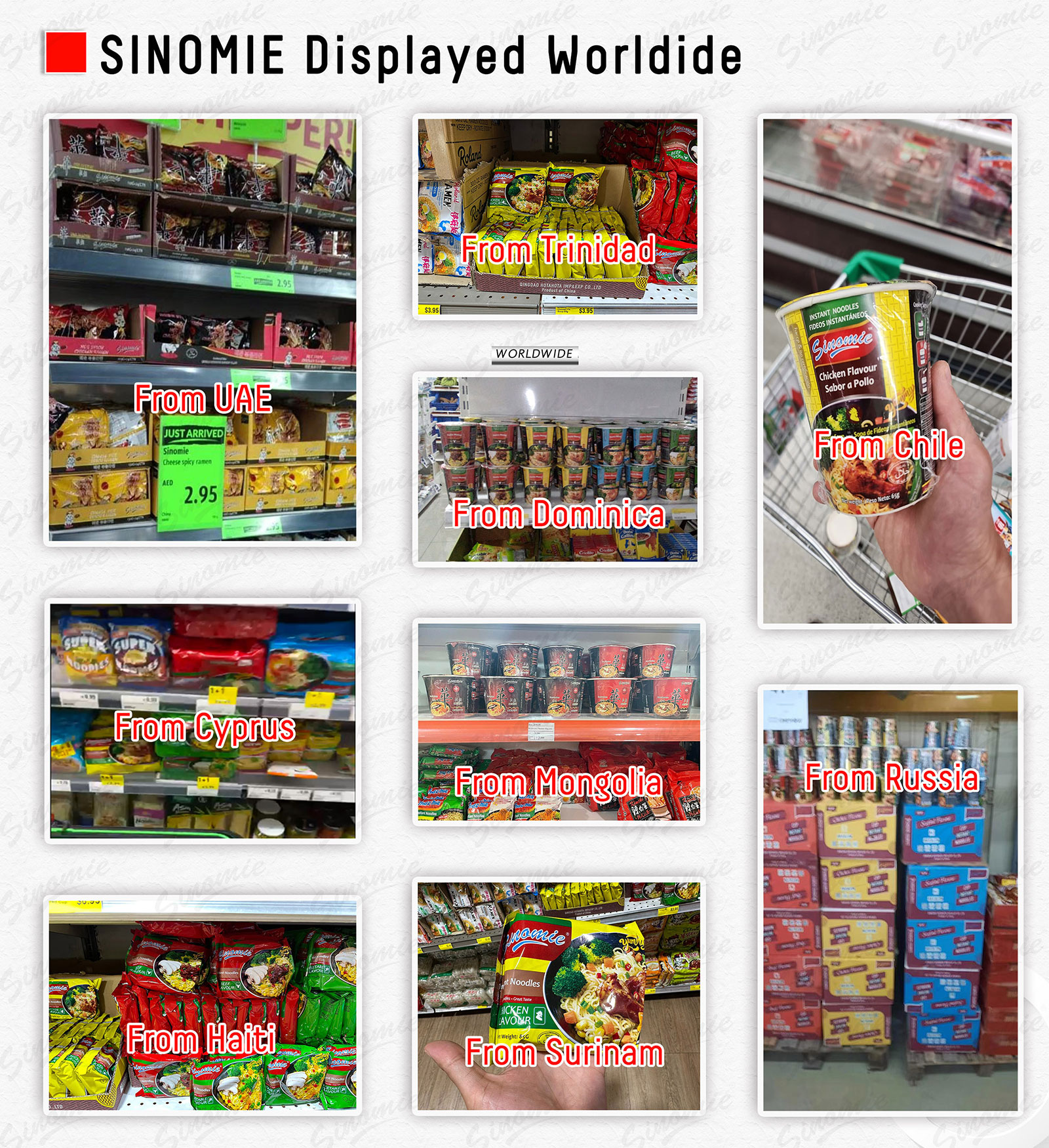 SINOMlE-Displayed-worldide SINOMlE-Displayed-worldide