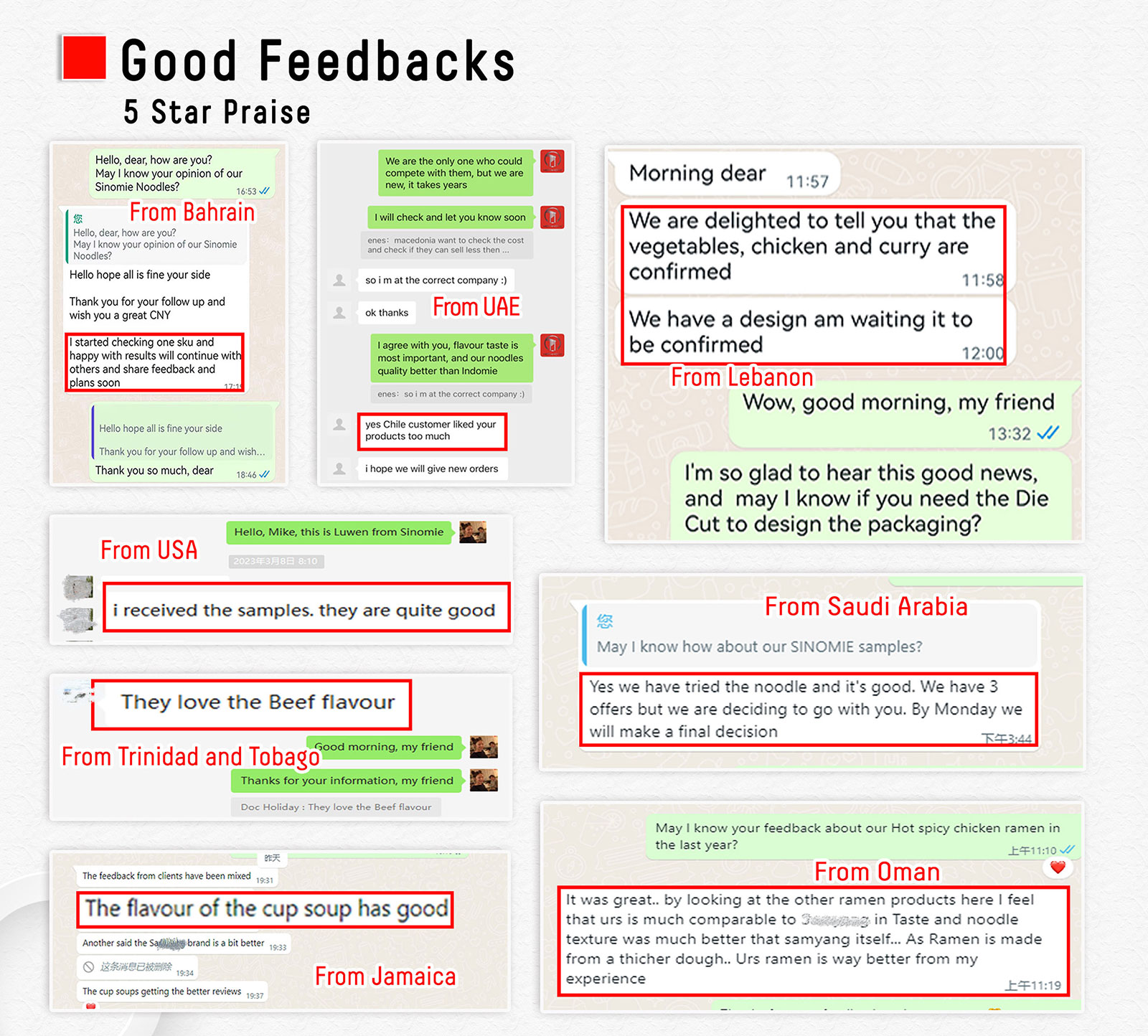 Good-Feedbacks Good-Feedbacks