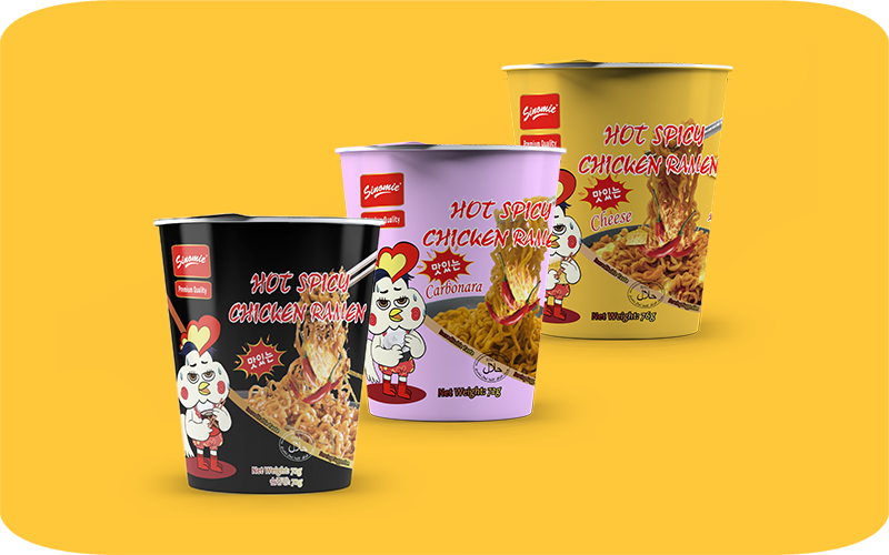 Koran Hot Spicy Ramen in Cup