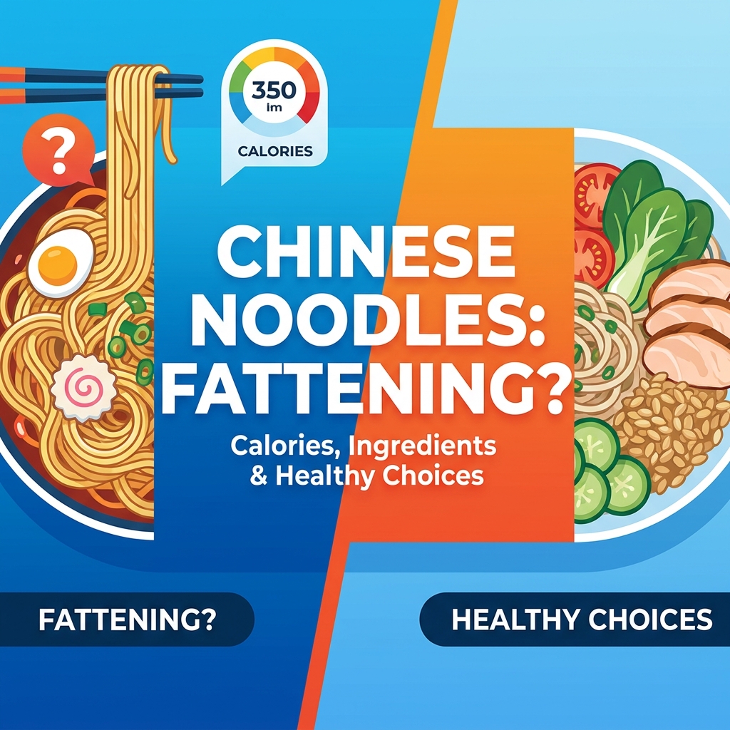 Are Chinese Noodles Fattening? Understanding Calories, Ingredients, and Healthy Eating Choices