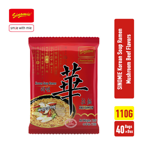SINOMIE Korean Soup Ramen-Mushroom Beef Flavor 110G